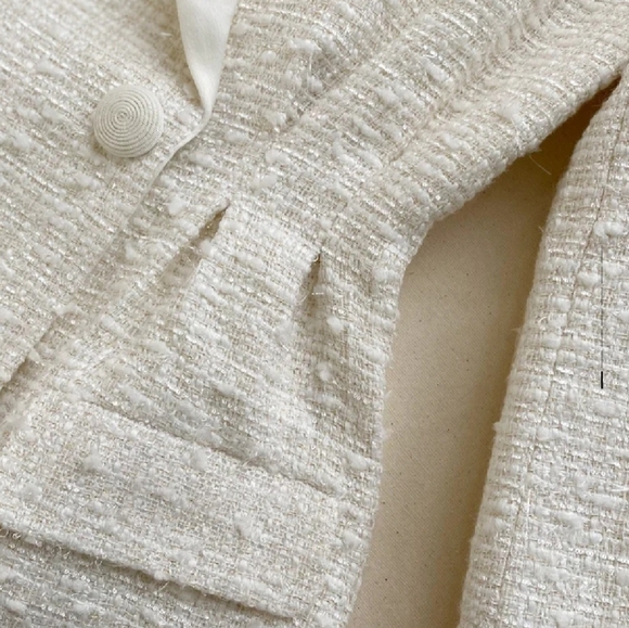 NWT Self portrait boucle dress - Picture 6 of 7